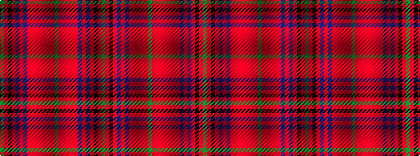 idealised woven sample of pattern GRKRBRBRRRRRGRRRRRRRBRBRKRG