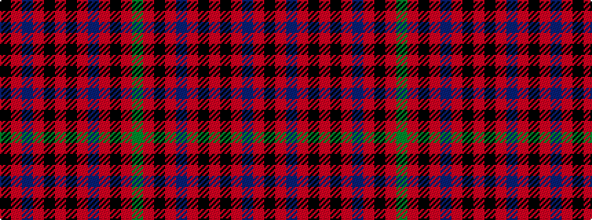 idealised woven sample of pattern GRKRBRKRKRBRK