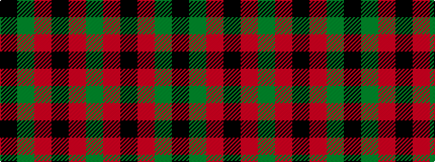 idealised woven sample of pattern GRKRGK