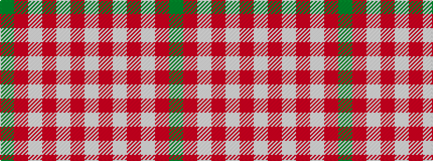 idealised woven sample of pattern GRWRWRW