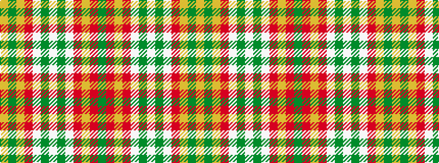 idealised woven sample of pattern GRYRWGWGWRYGY