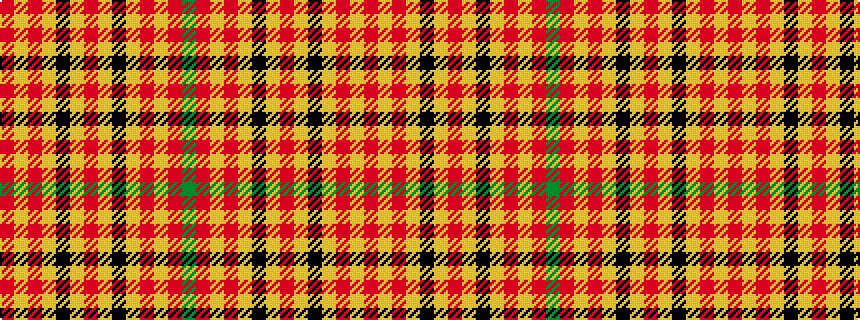 idealised woven sample of pattern GRYRYKYRYKYRYR