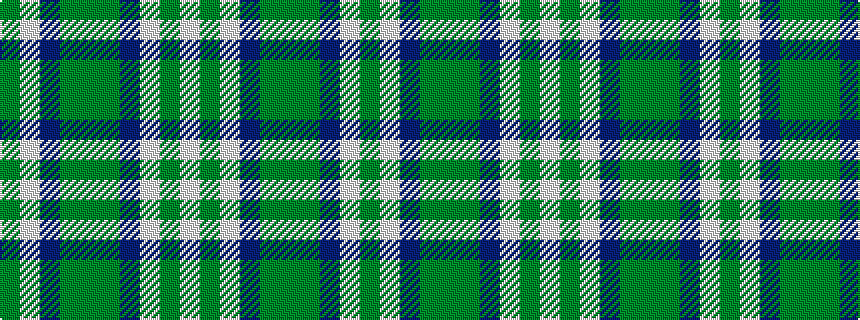 idealised woven sample of pattern GWBGGGBWGW