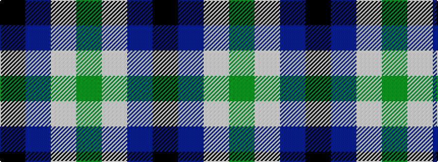 idealised woven sample of pattern GWBK