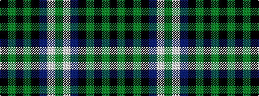 idealised woven sample of pattern GWBKGKGK