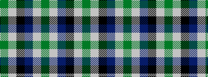 idealised woven sample of pattern GWBKWG