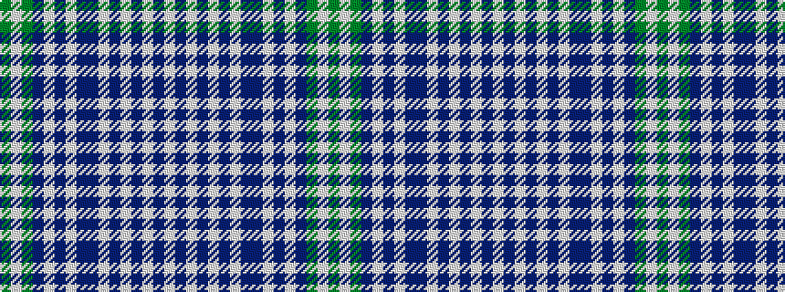 idealised woven sample of pattern GWGBWBWBBWBWBWBW