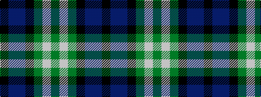 idealised woven sample of pattern GWGKBBK