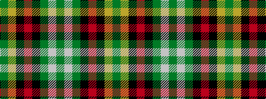 idealised woven sample of pattern GWGKRKYG