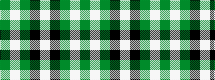 idealised woven sample of pattern GWGKW