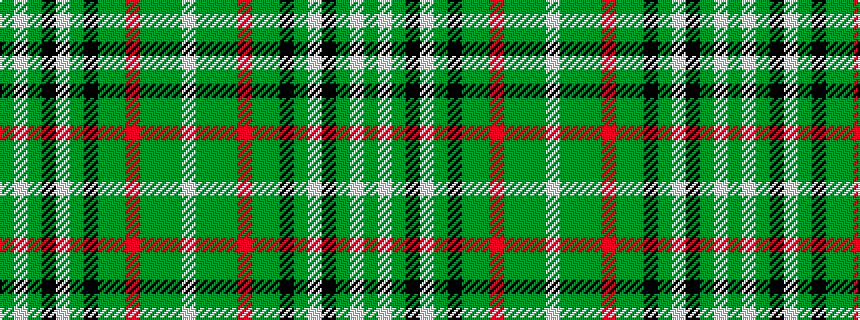idealised woven sample of pattern GWGKWGKGGRGGGW