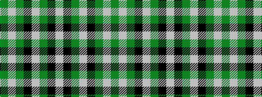 idealised woven sample of pattern GWGKWGKW