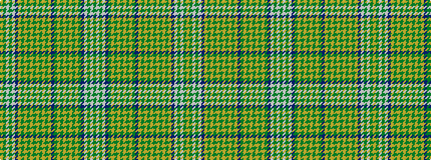 idealised woven sample of pattern GWGWBGYGYGYGYGBYGYGYGYGYGYBWGWGY