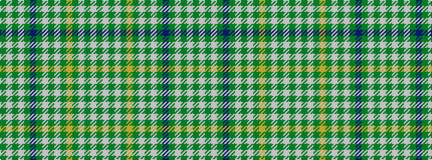 idealised woven sample of pattern GWGWGBGWGWGYGWGWG