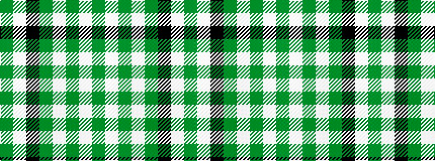 idealised woven sample of pattern GWGWGKWG