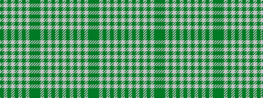 idealised woven sample of pattern GWGWGWGWGGGWGWGWGW