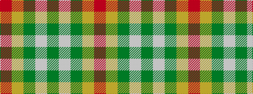 idealised woven sample of pattern GWGYR