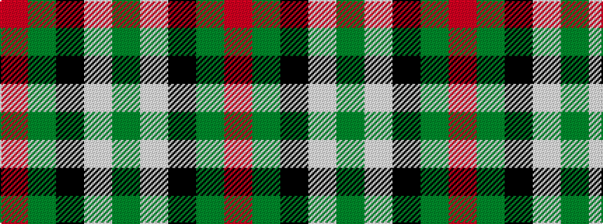 idealised woven sample of pattern GWKGR