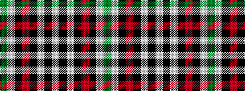 idealised woven sample of pattern GWKRKWKW