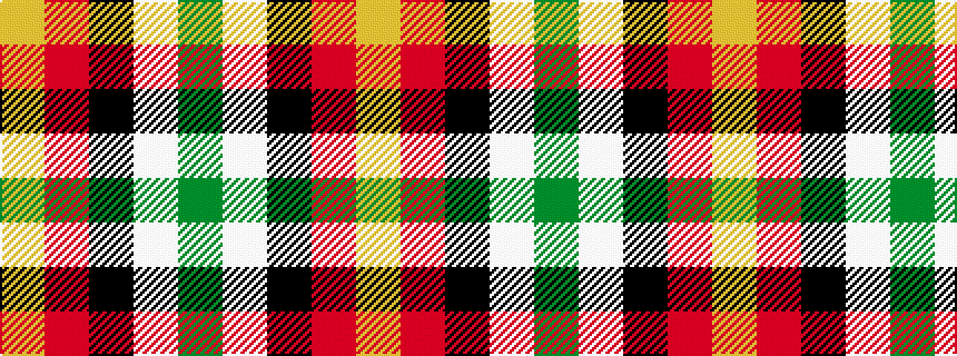 idealised woven sample of pattern GWKRY