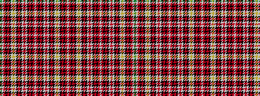 idealised woven sample of pattern GWRKRKWYWKRKWRWKRKRWRKRKWRWKRKWYWKRKRW