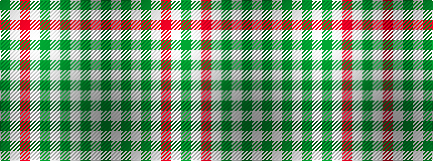idealised woven sample of pattern GWRWGWGWGW