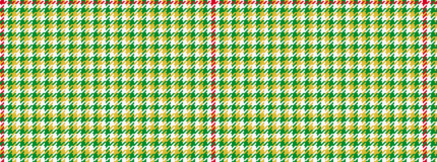 idealised woven sample of pattern GWYGWYGWYGWYGWYGWYGWYGWYGWR