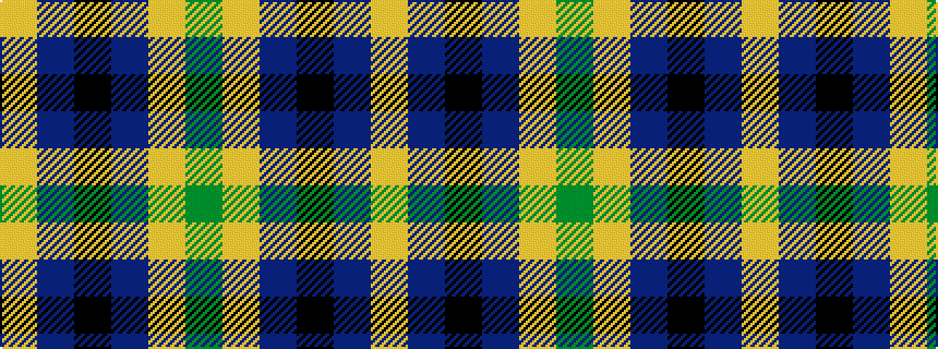 idealised woven sample of pattern GYBKBY