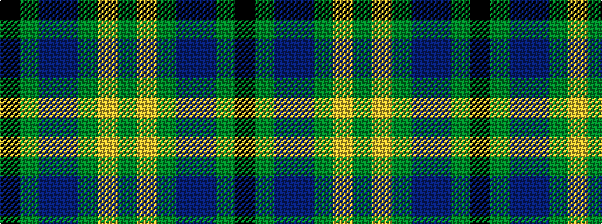 idealised woven sample of pattern GYGBBGK