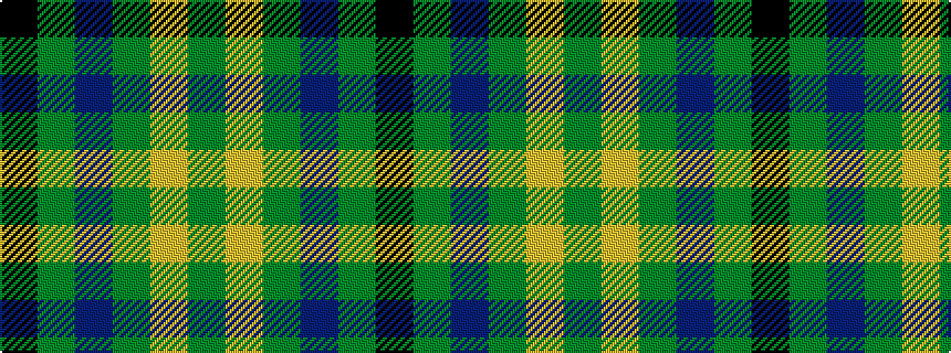 idealised woven sample of pattern GYGBGK