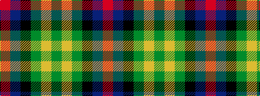 idealised woven sample of pattern GYGKBR