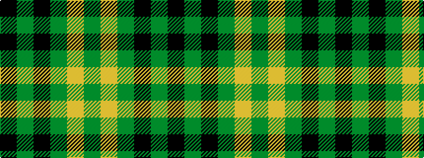 idealised woven sample of pattern GYGKGK
