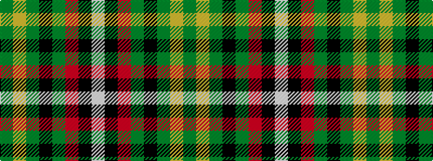 idealised woven sample of pattern GYGKGRKW