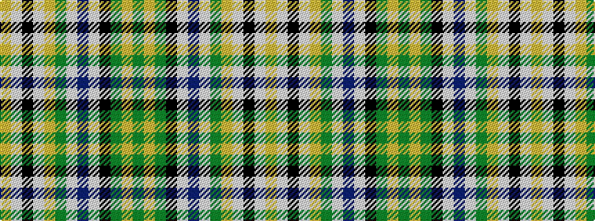 idealised woven sample of pattern GYGKWBWGYWKWY