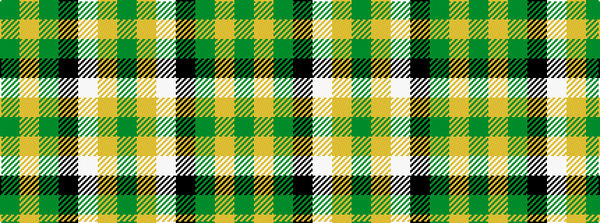 idealised woven sample of pattern GYGKWYG