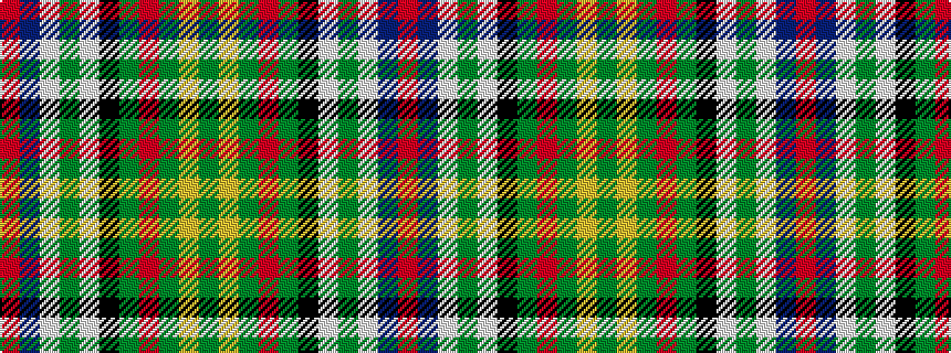 idealised woven sample of pattern GYGRGKWGWBR