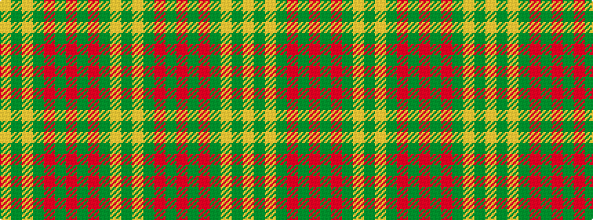 idealised woven sample of pattern GYGRGRGRGYGY