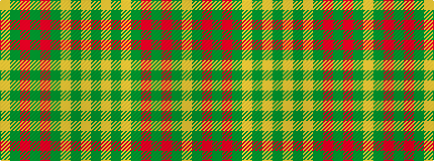 idealised woven sample of pattern GYGYGRGRGY