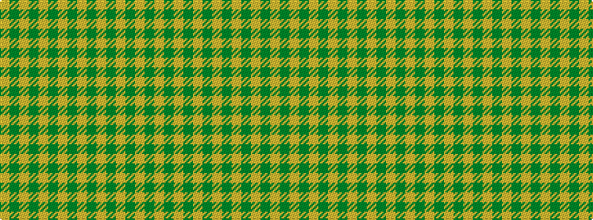 idealised woven sample of pattern GYGYGYGYGYGYGY