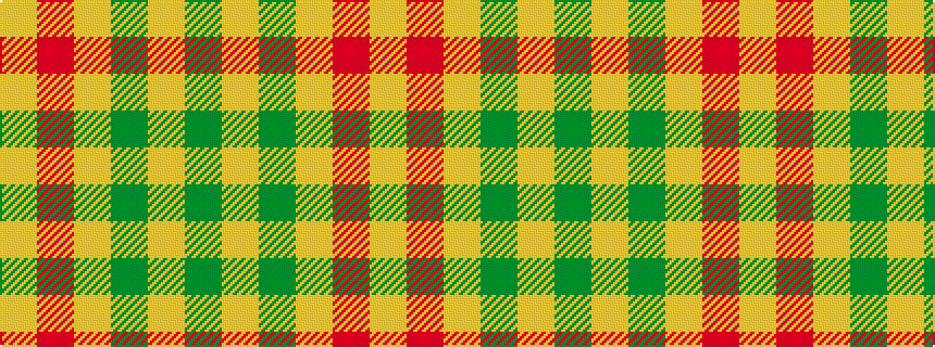 idealised woven sample of pattern GYGYRY