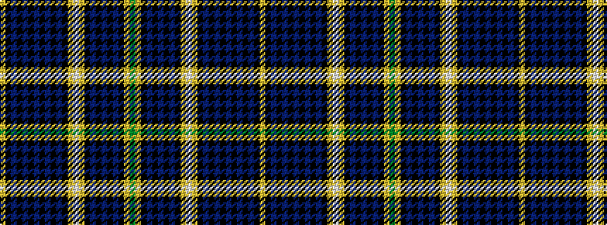 idealised woven sample of pattern GYKBKBKBKYWYKBKBKBKBKBKY