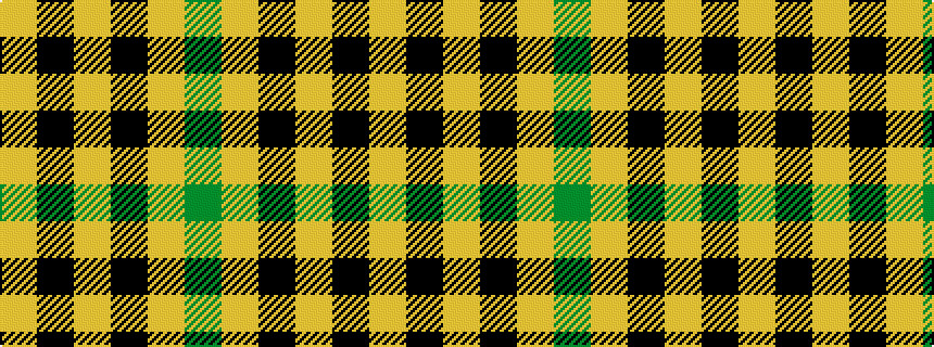 idealised woven sample of pattern GYKYKY