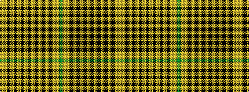 idealised woven sample of pattern GYYKYKYKYKYKYKYKYY