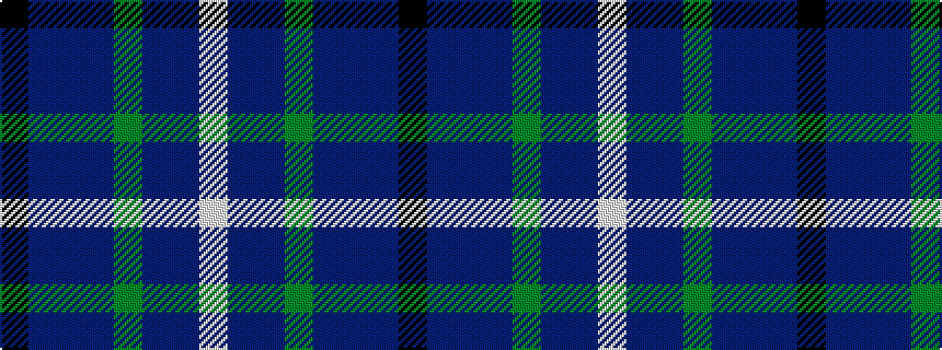 idealised woven sample of pattern KBBBGBBW