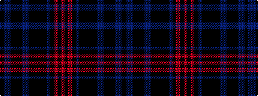 idealised woven sample of pattern KBBKKKBBKKKKKBKRKR