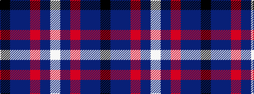 idealised woven sample of pattern KBBRBW