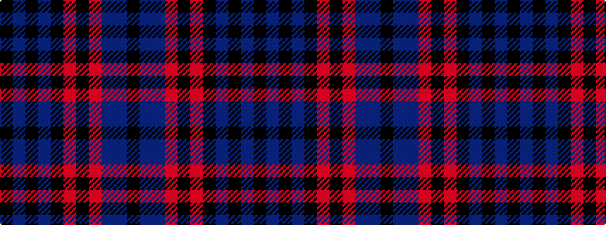 idealised woven sample of pattern KBBRKRKBKBK