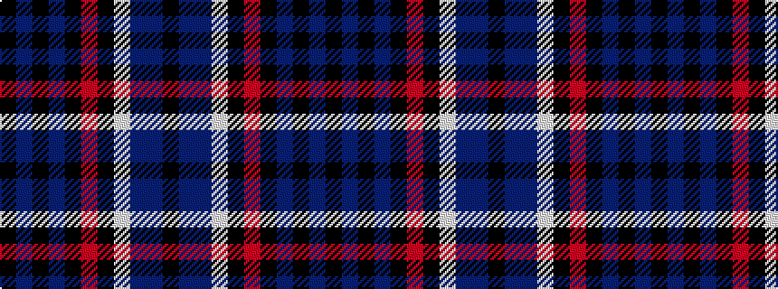 idealised woven sample of pattern KBBWKRKBKBK