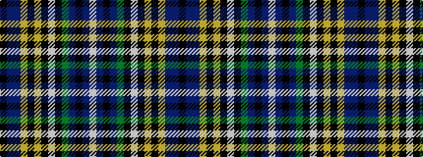 idealised woven sample of pattern KBBYKYKWKGBKBW