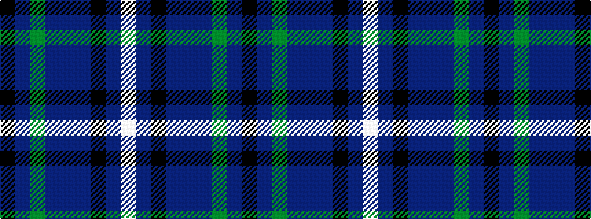 idealised woven sample of pattern KBGBBBKBW